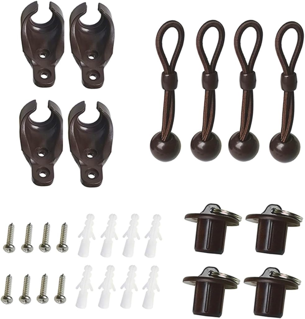 CACELY Set of 2 Replacement Shade Parts Bungee End Cap Kit