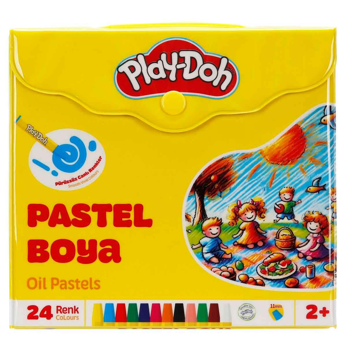 Play-Doh Kredka 24 kolory z torbą