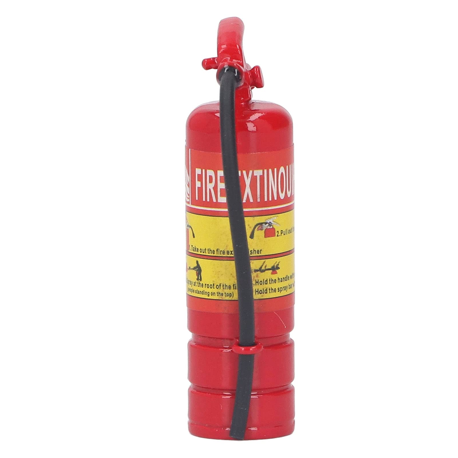 Miniatura Estintore Rosso In Metallo Per Casa Delle Bambole - Scala 1:12 MagiDeal