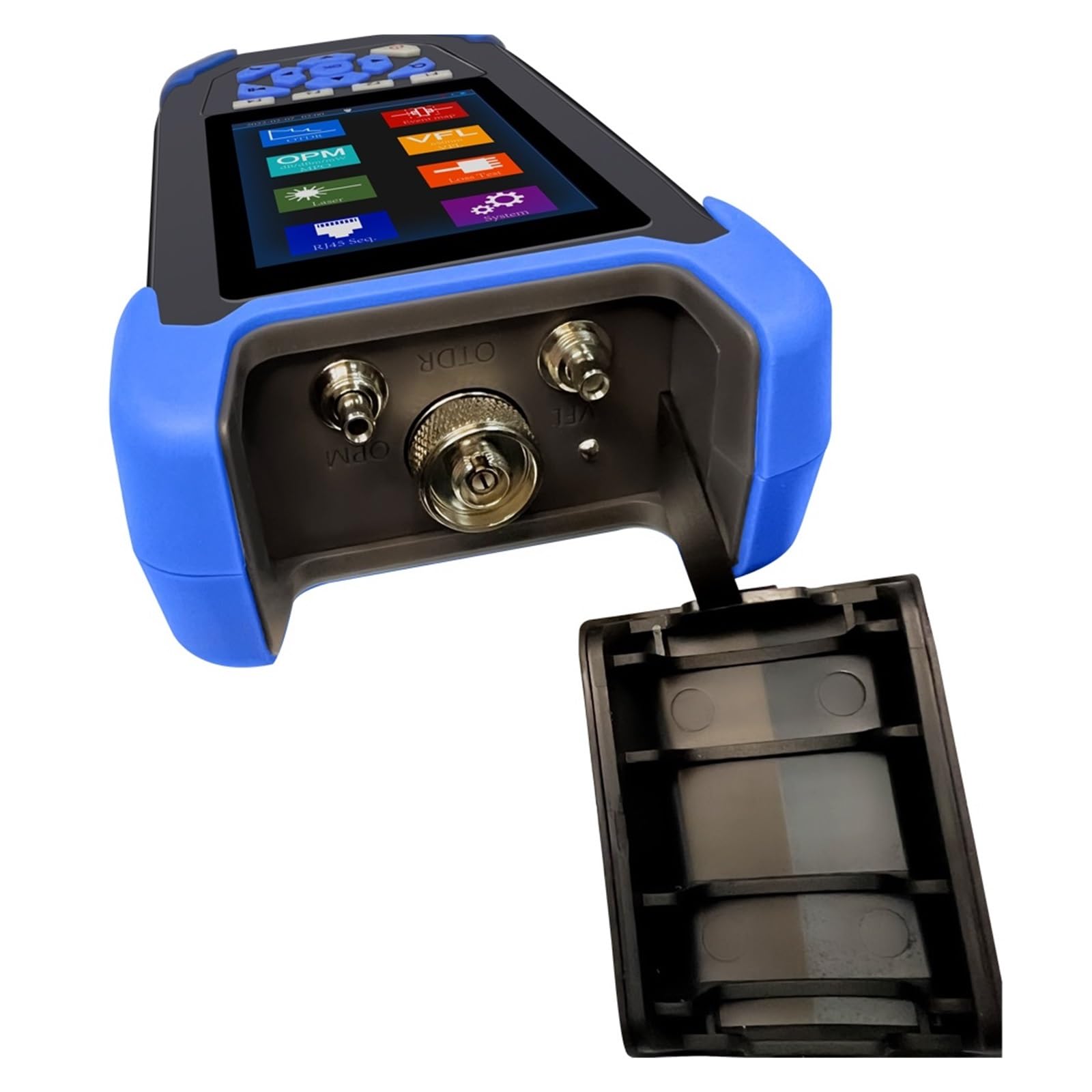 Testeur de fibre optique, Réflectomètre OTDR Avec Connecteur SC FC, Temps Optique, Testeur De Fibre, 24/22dB, 1310nm, 1550nm