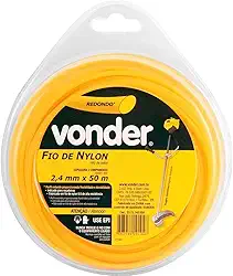 Vonder, Fio De Nylon, 2,4 Mm X 50 M, Redondo.