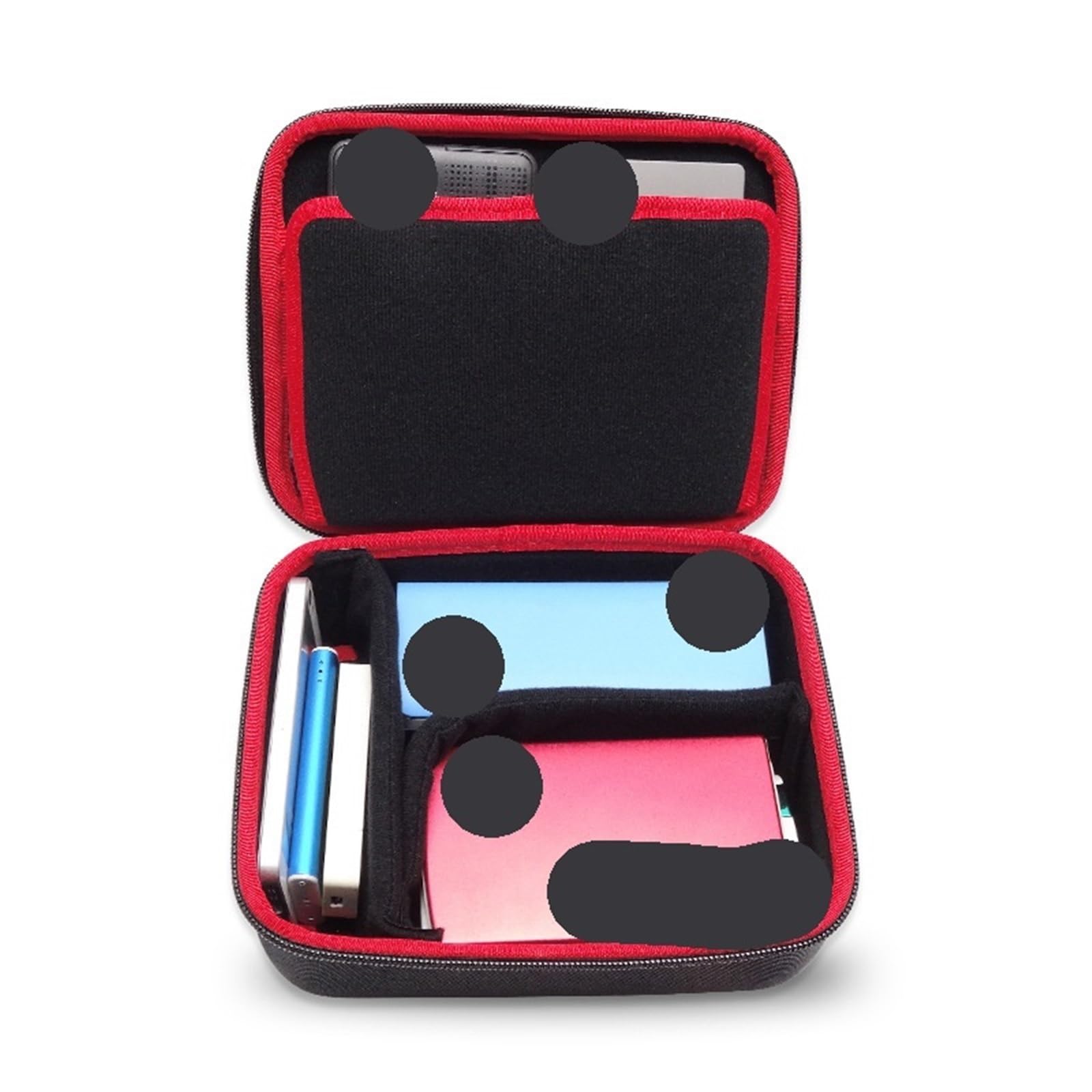 Torba na akcesoria elektroniczne, 2 szt. Gadżety cyfrowe o dużej pojemności. Etui z organizerem podróżnym na kabel do transmisji danych dysk USB(Gray)