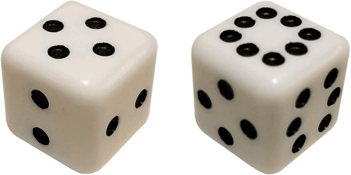 Sicherman Dice - Black (2)