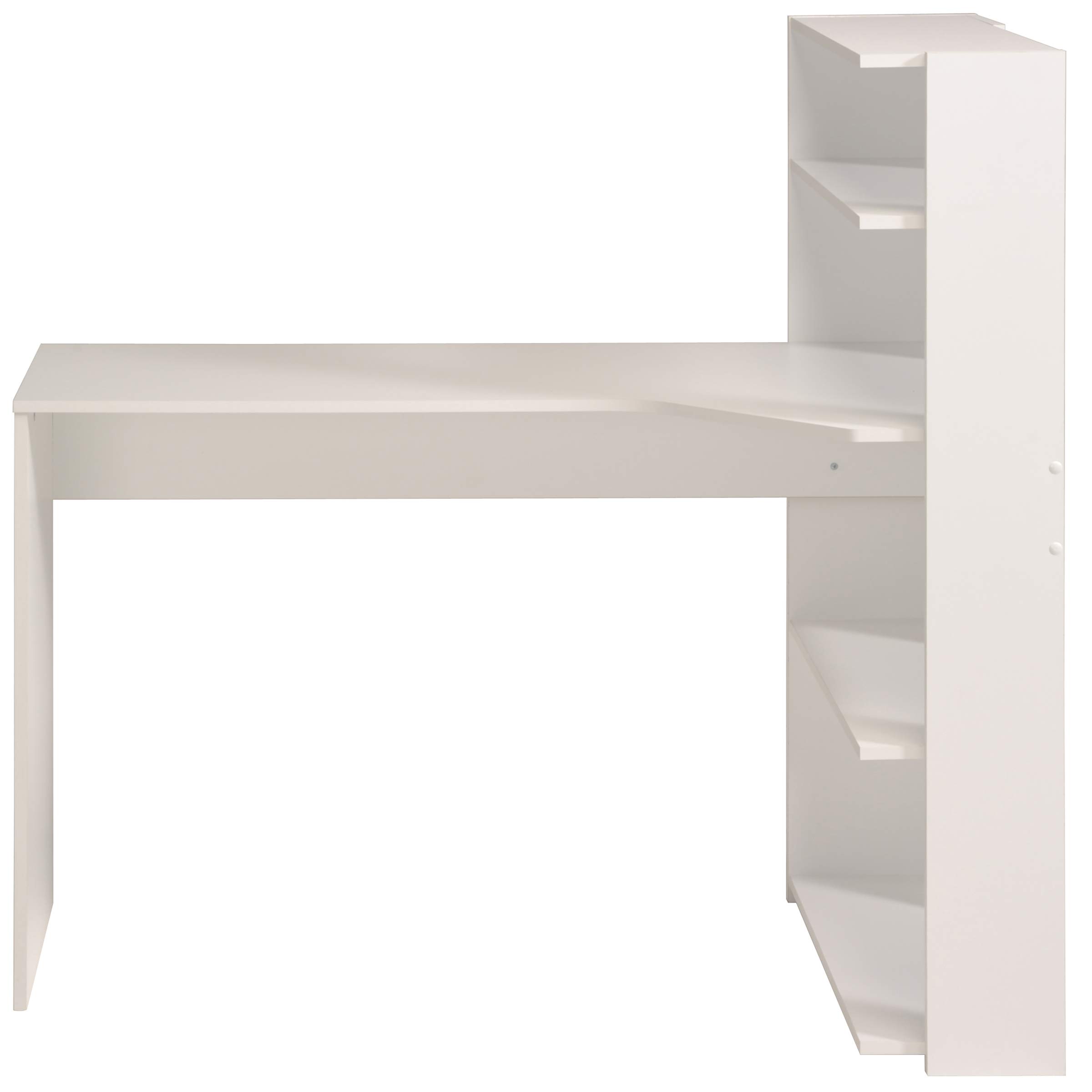 Mister Scrivania, Legno, Bianco