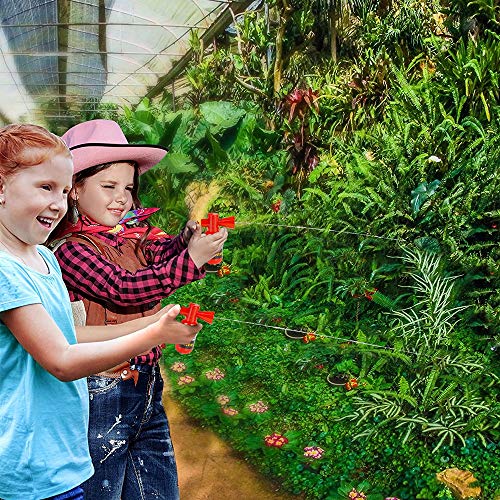 ArtCreativity Mini Fire Extinguisher Squirter Toys, Set of 3, 4.25 Inch Water Extinguisher with Realistic Design, Fun Outdoor Summer Toys, Great Fireman Toys for Kids, Novelty Gag Gift Item