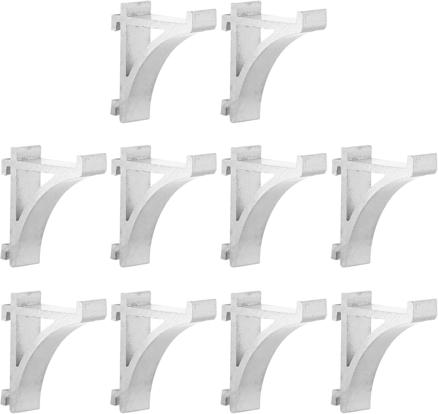 Freezer Shelf Clip 50pcs Refrigerator Shelf Clips Cooler Support Hooks Brace for Fridge Parts for Kitchen Refrigerator Shelves(1)