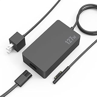AYNEFF Compatible withr Surface Book 3 Charger, 127W 15V 8A Surface Book 1/2/3 Surface Pro 7/Pro 6/Pro 5 Surface Laptop 1/2/3 Surface Pro X Surface Go 1/2 Surface Laptop Go with USB 5V 1.5A