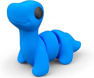 JIGGLZ Titan Baby Brontosaurus - Figura grande (20 cm), color azul