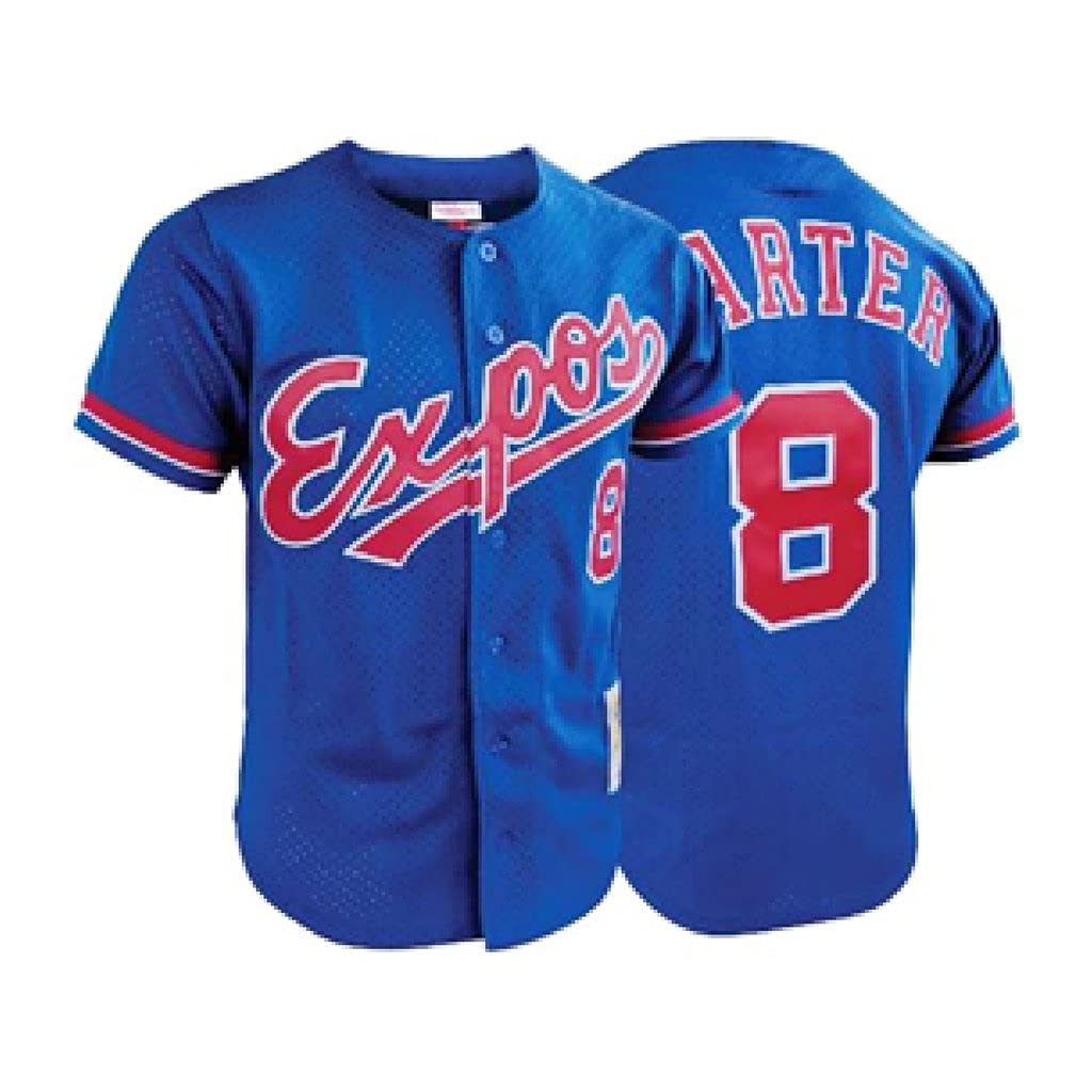 Mitchell &amp; Ness - プロ仕様Gary Carter NY Mets Pullover Jersey New York Mets Gary Carter Mitchell & Ness Royal Batting