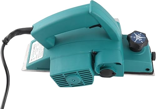 Miniatura 6 de Cepilladora de madera eléctrica de mano, 16000 rpm cepilladora manual con profundidad de cepillado ajustable para carpintería chaflán uso doméstico