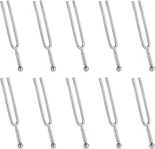 10X 440Hz A Tone Stainless Steel Tuning Fork Tunning Musical Instrument Gift
