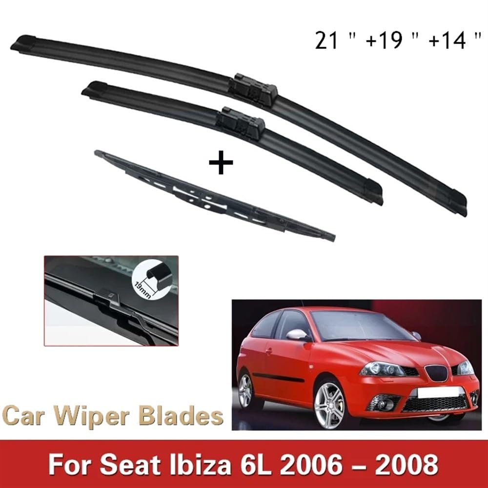 SPAZZOLE SEAT IBIZA 02-2006 AL 11-2009 COPPIA IN GOMMA
