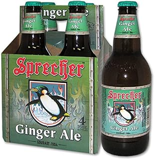 Sprecher, Ginger Ale 4Pk 16Oz, 64 Ounce