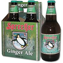 Sprecher Ginger Ale, 4ct Pack of 6