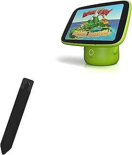 BoxWave Stylus Pouch Compatible with ALILA Sit & Play Plus - Stylus PortaPouch, Stylus Holder Carrier Portable Self-Adhesive for ALILA Sit & Play Plus - Jet Black