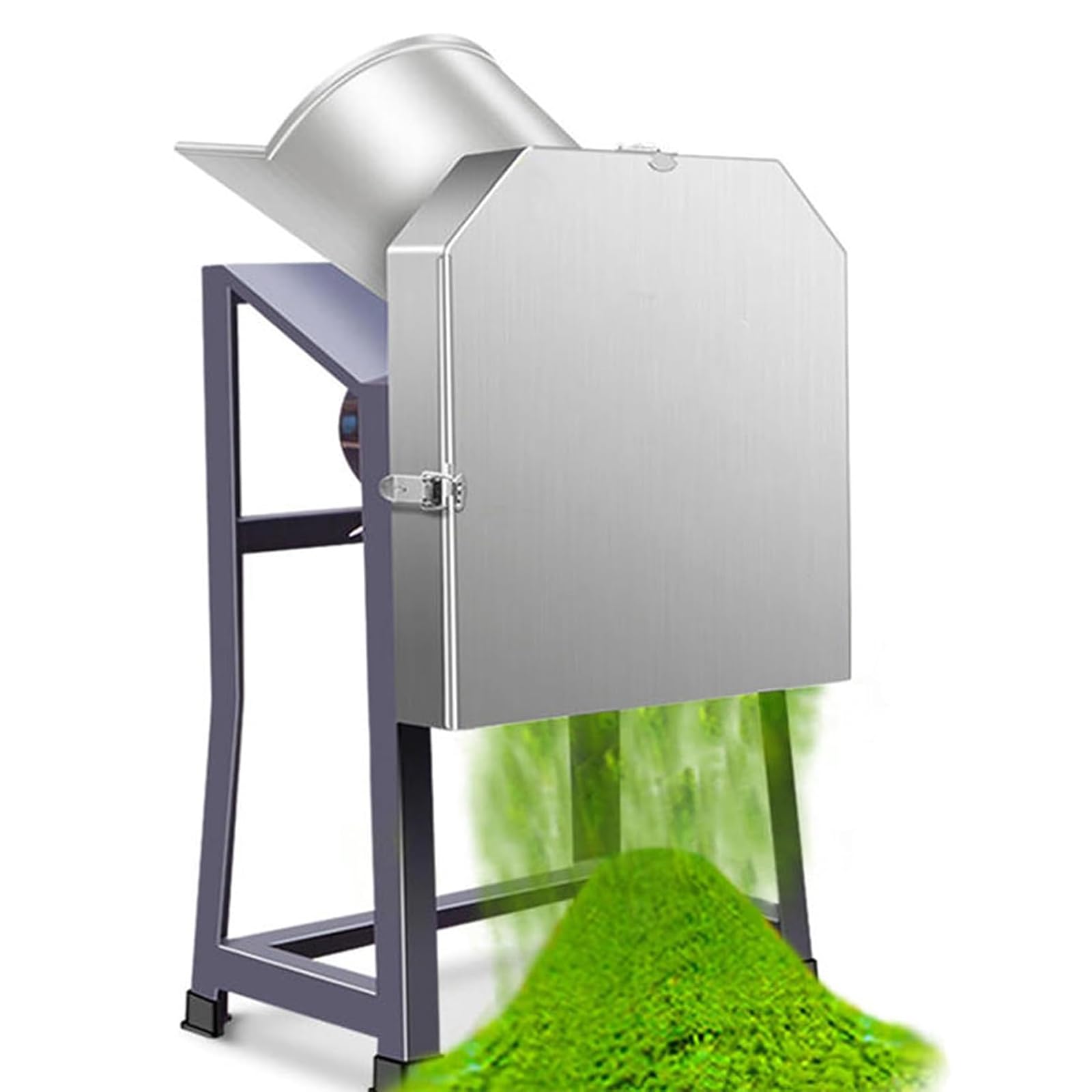 Adtzpc 1200W Animal Feed Mill, 2800RPM Heavy Duty Grass Crusher Cutting Chopper With All-copper Motor, Adjustable Thickness and Efficient Processing, Electric Livestock Feed Cutter for Livestock