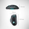 Alienware AW620M Wireless Gaming Mouse - Dark Side of The Moon
