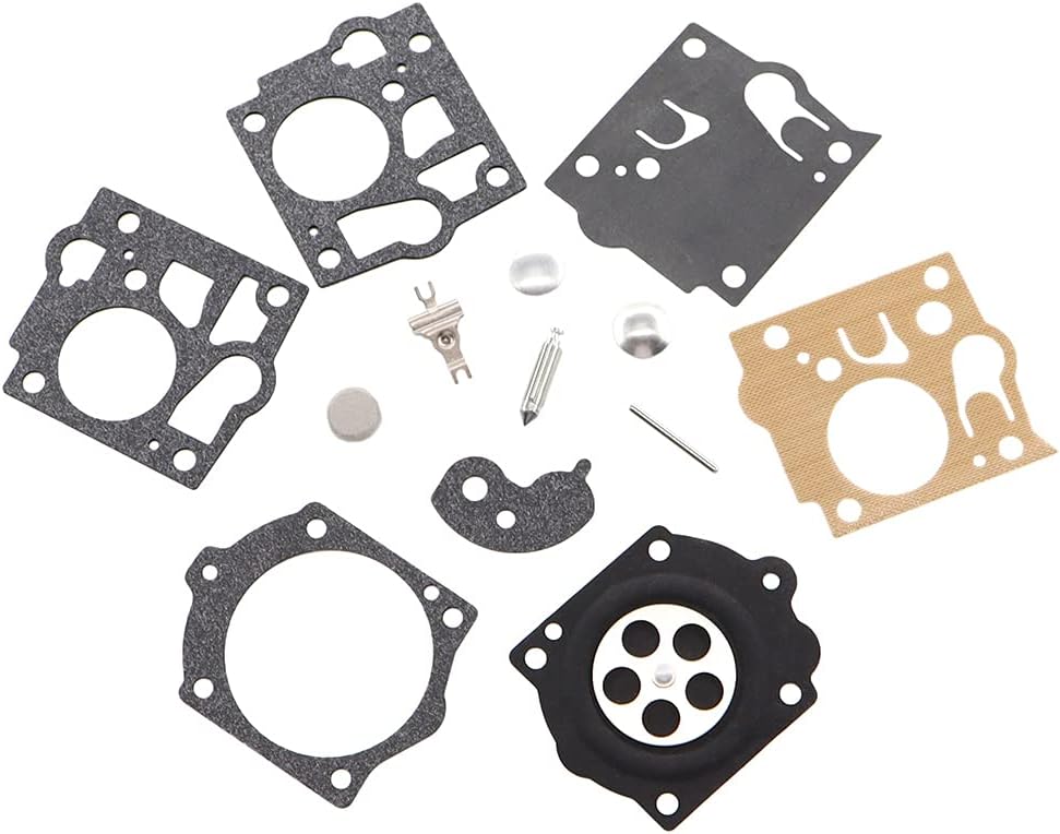 HURI Carburetor Repair Rebuild Kit for SDC Carb Homelite Super XL XL-12 Auto XL-12 UT-10045 UT-10166 UT-10456 UT-10476