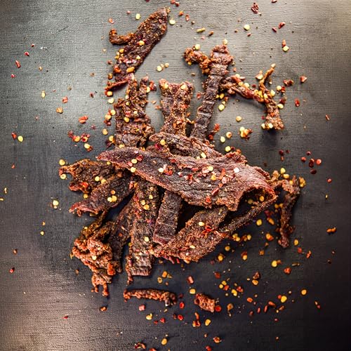Image of Centennial Cuts Beef Jerky - Blazing Saddles Jalapeno - High Protein, Bold Jalapeno Flavor - 7 oz Snack