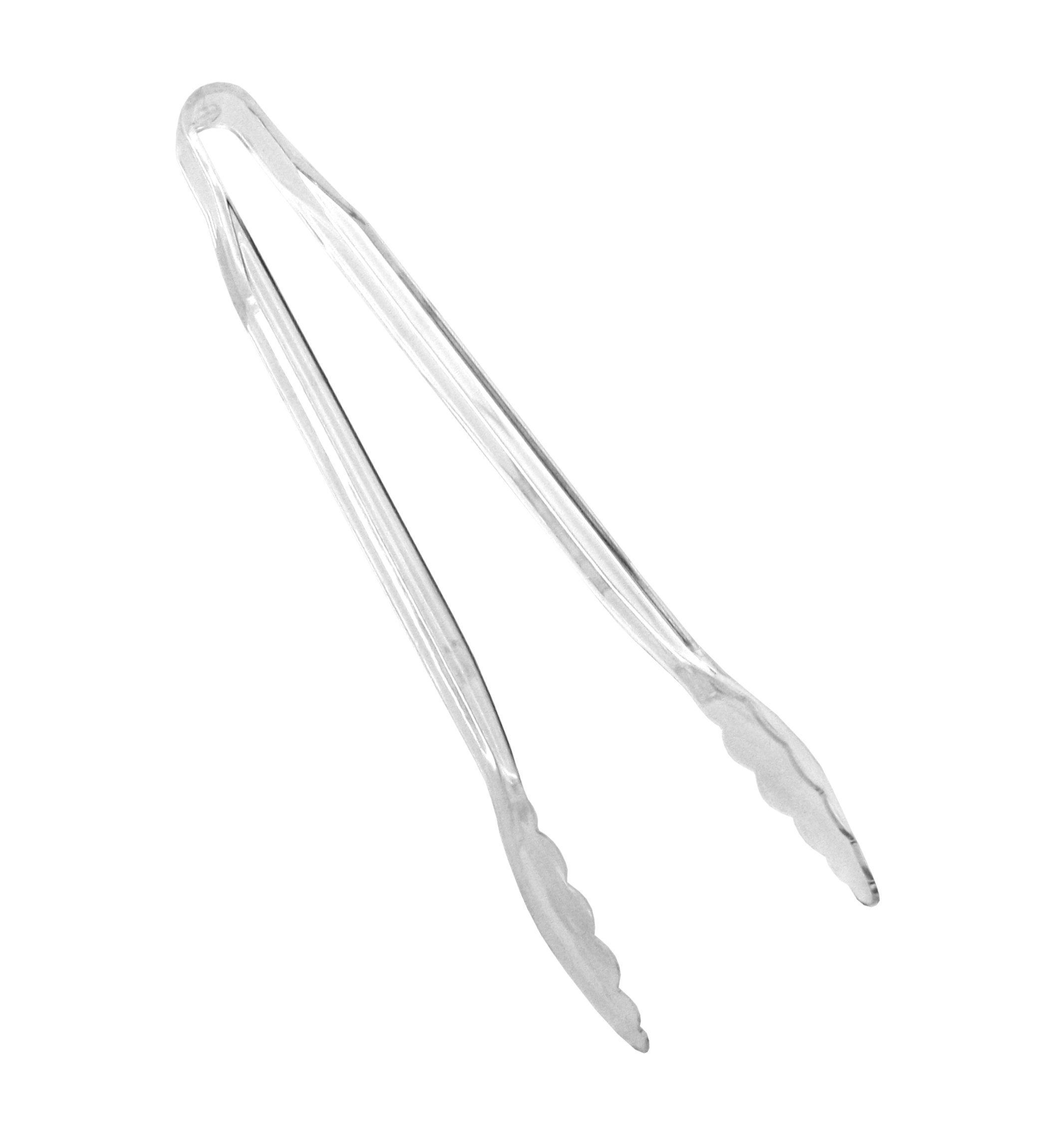 Excellante Scallop Grip Tong, Polycarbonate, 12