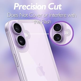 for iPhone 17 Back Screen Protector(3-Pack), iPhone 17 Back Glass Protector iPhone17 Back Protector (6.3 inch)