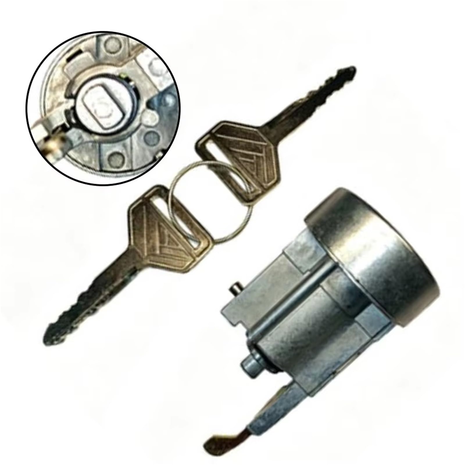 Compatible Con Toyota Para 4Runner Para Camión 1983 1984 1985 1986 1987 1988 1989 Cilindro Cerradura Encendido Automóvil Con 2 Llaves 69057-89107