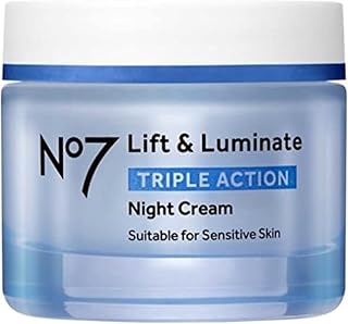 No7 Lift & Luminate Triple Action Night Cream ENHANCED FORMULA - 50ml