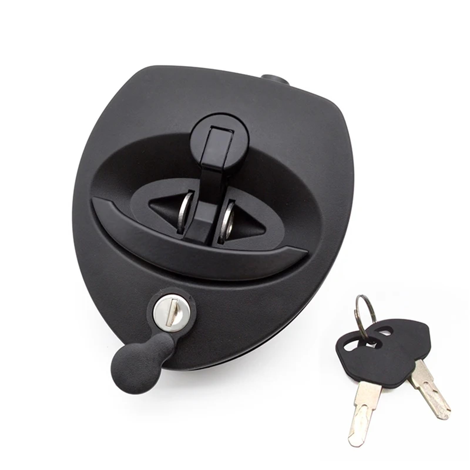 Pannello di chiusura a compressione pieghevole Porta del bidone Maniglia a T for camper Scatola degli strumenti Blocco pesca Uso esterno for camper Parti della cassetta degli attrezzi 1 pz