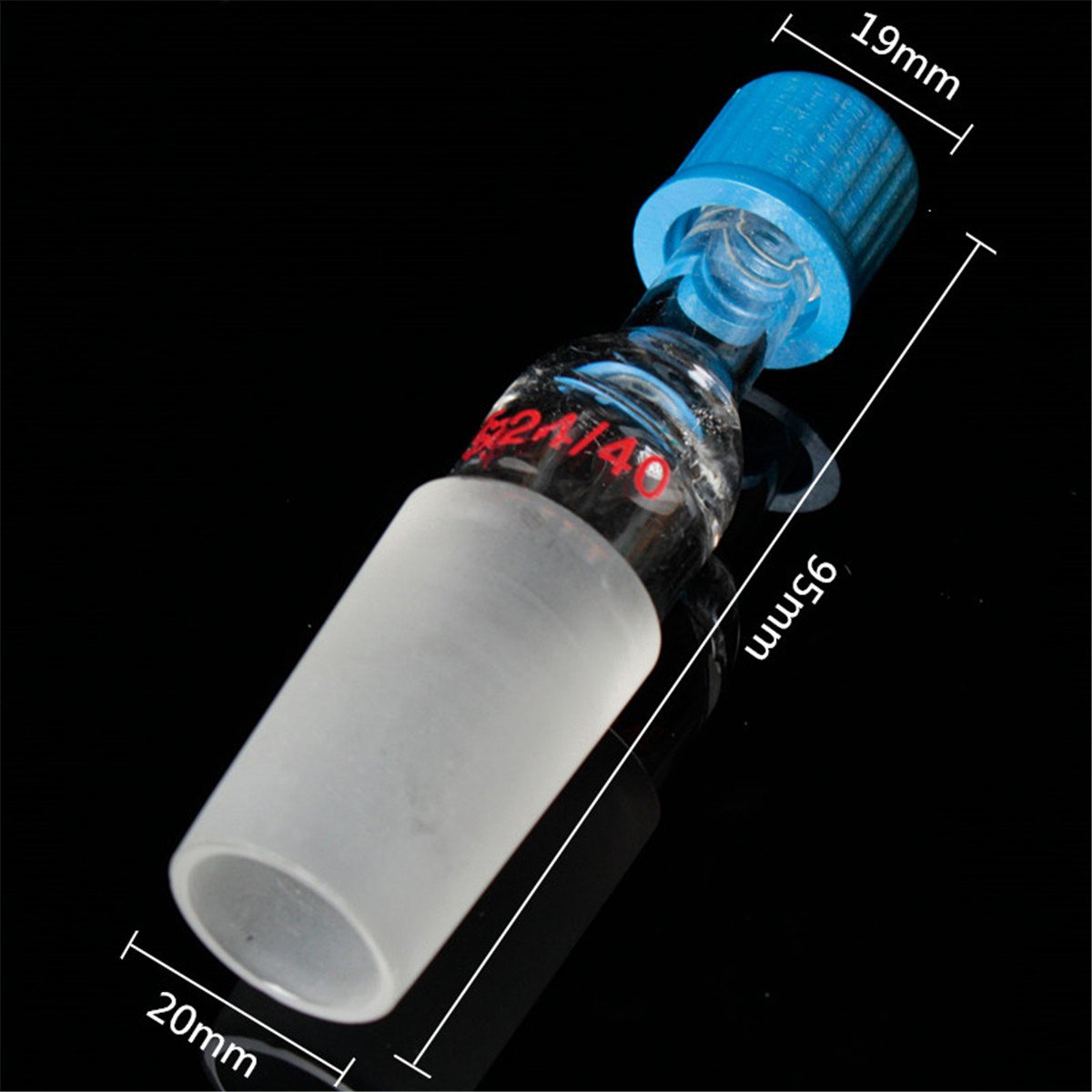 EsportsMJJ El Vacío Del Aparato De La Destilación 1000Ml 24/40 Destila La Columna Del Kit Vigreux Con La Cristalería Del Laboratorio Del Brazo