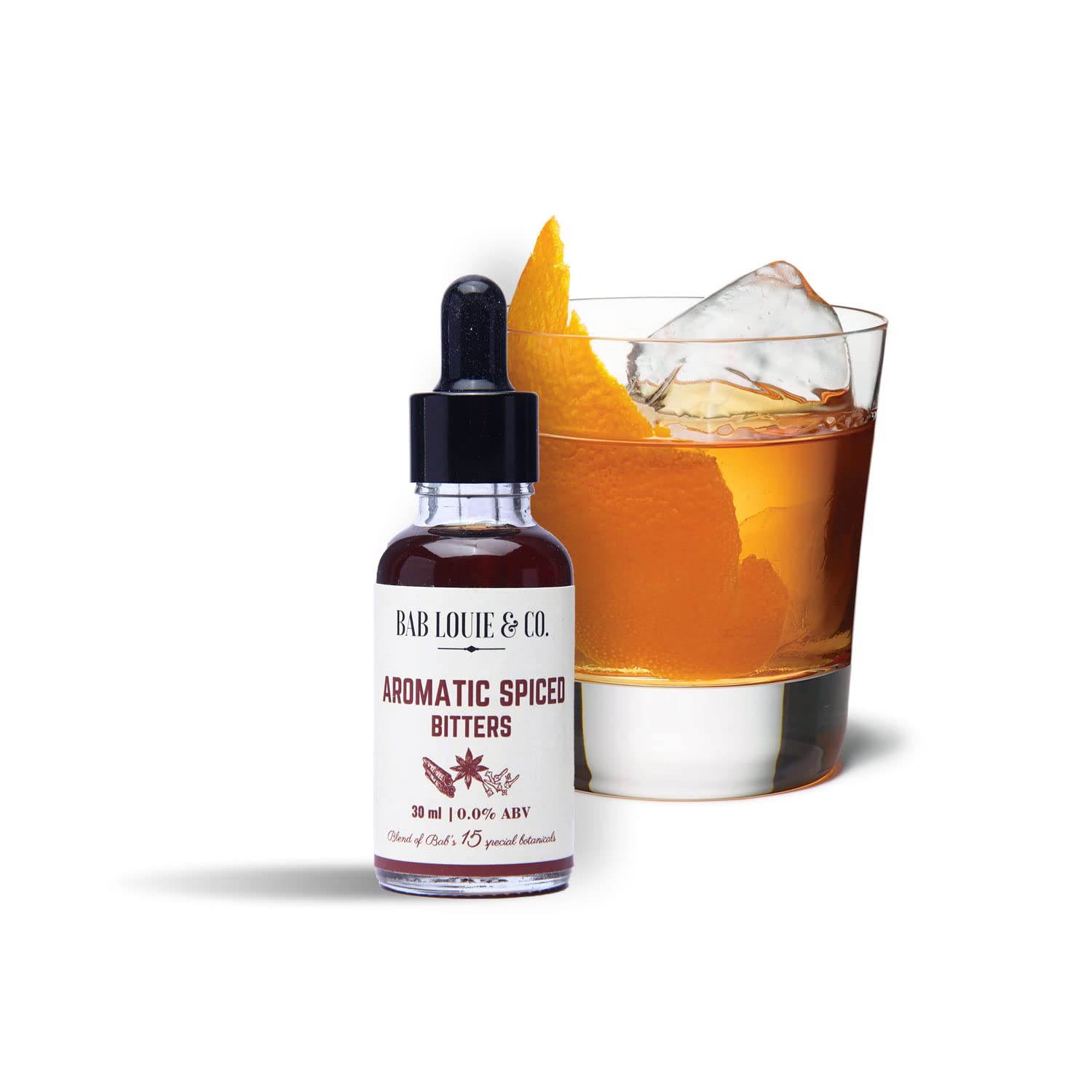 Buy Bab Louie & Co. Aromatic Bitters for Cocktails, India's First Non