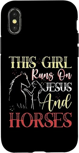Miniatura 7 de iPhone 12 mini Esta chica corre en Jesús y caballos caso