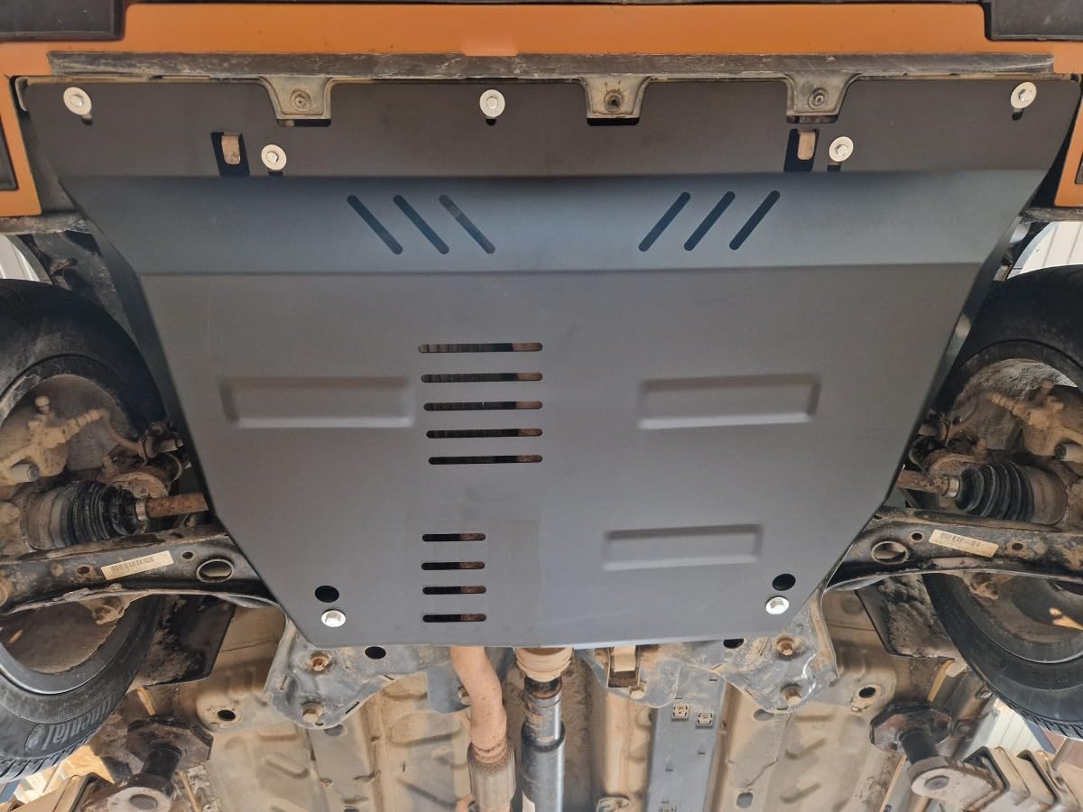 Protezione sottoscocca motore in acciaio compatibile con Fiat Panda 4 x 2 (2011-2025)