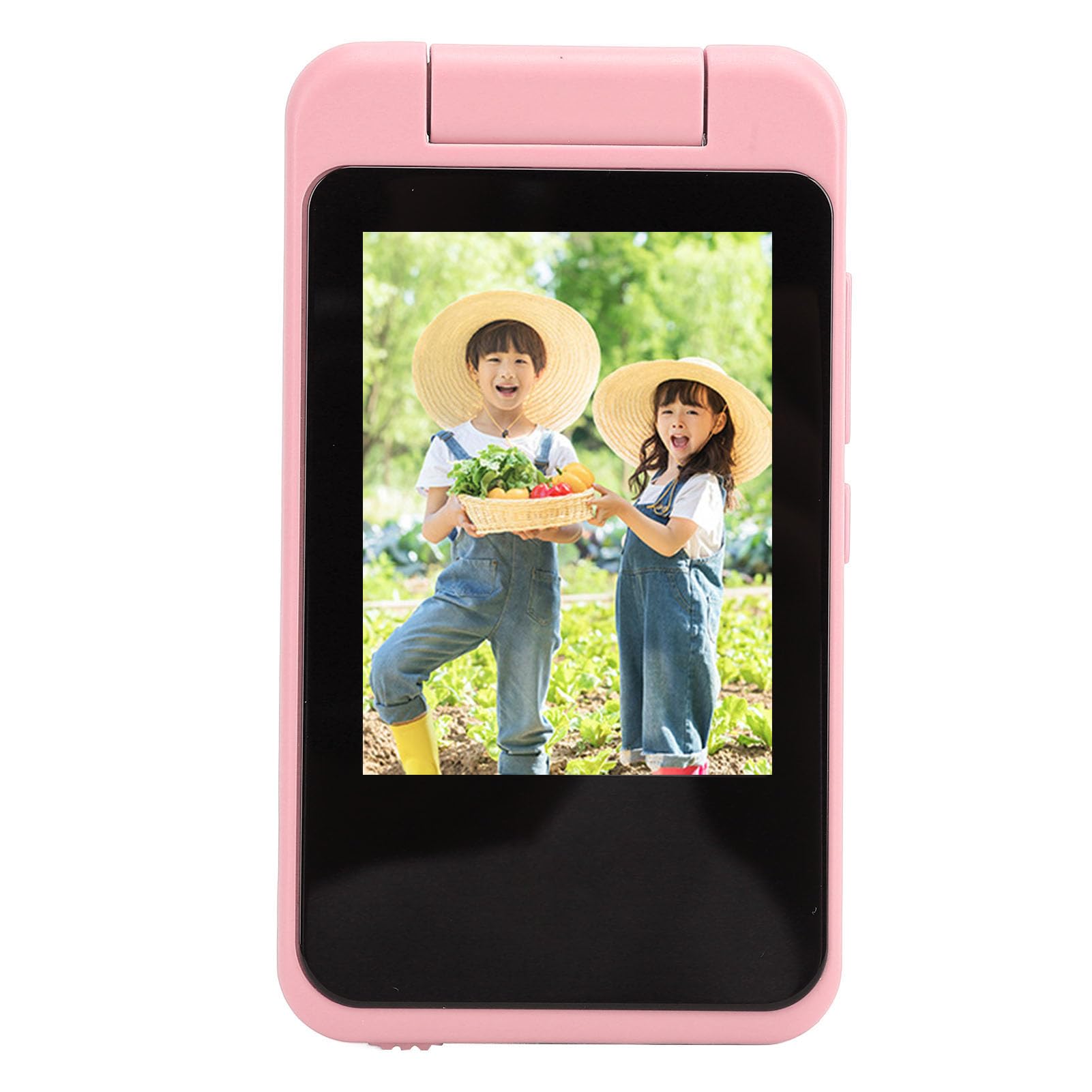 Digital Camera - MP3 Player, 2.8in IPS Touch Screen Kids Camera, Children Digital Video Camera, Toddler Toy Portable Travel Kids Selfie Camera (Pink)