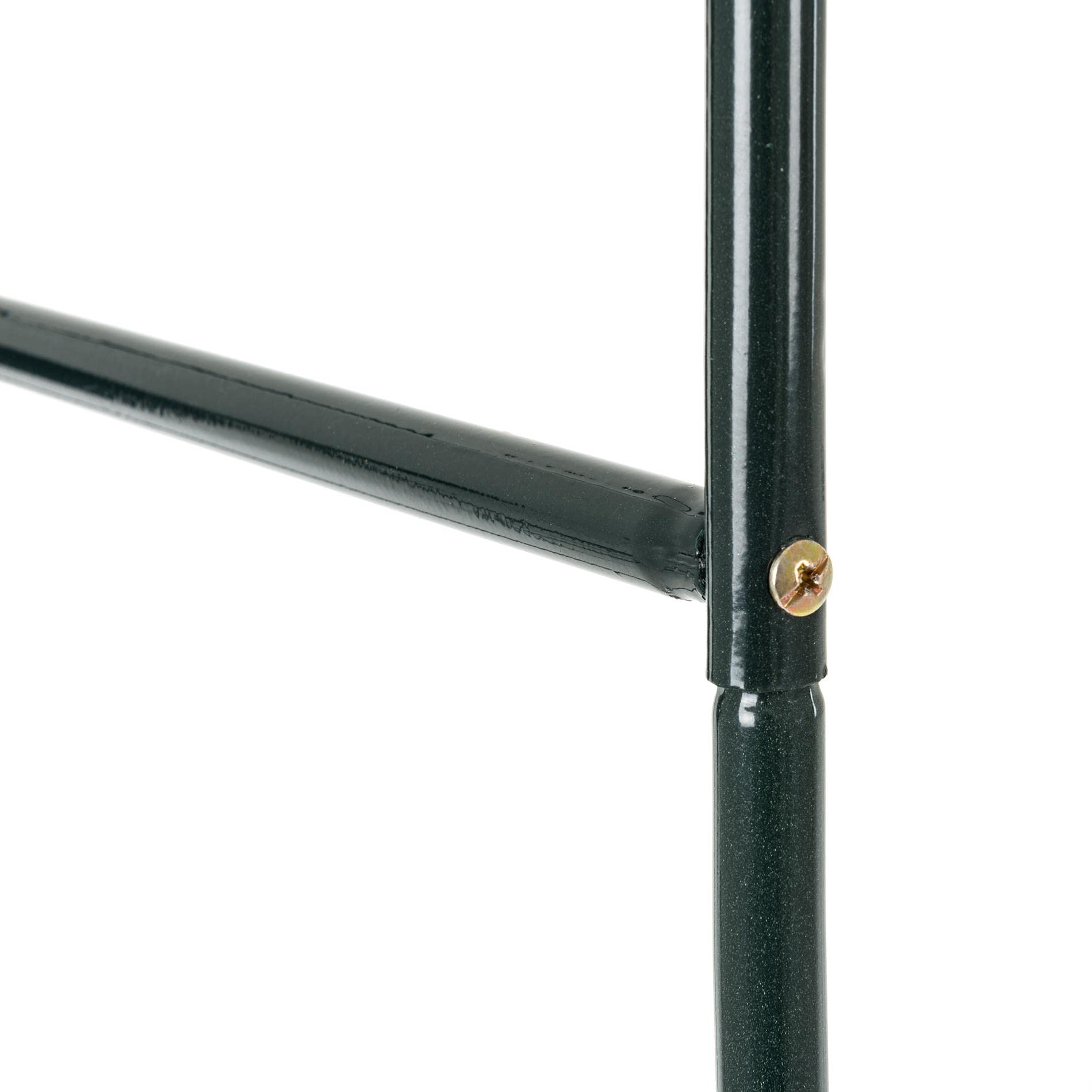 ESTEXO Rosenbogen Rankhilfe Kletterhilfe 2er Set 240cm Metall Rosenspalier Torbogen