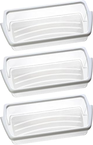 SupHomie - Paquete de 3 contenedores para puerta de refrigerador W10321304 Compatible con Whirlpool WRS325FDAM01 WRS325FDAM02 WRS325FDAM04