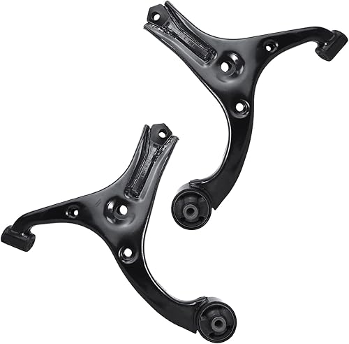 Miniatura 3 de Detroit Axle - Brazos de control delanteros inferiores con juntas esféricas de repuesto para Hyundai Accent 2006-2011, Kia Rio Rio5-6 piezas