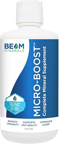 Mezcla de minerales húmicos Micro-Boost  Suplemento de minerales múltiples a base de plantas y electrolitos líquido (Micro-Boost)