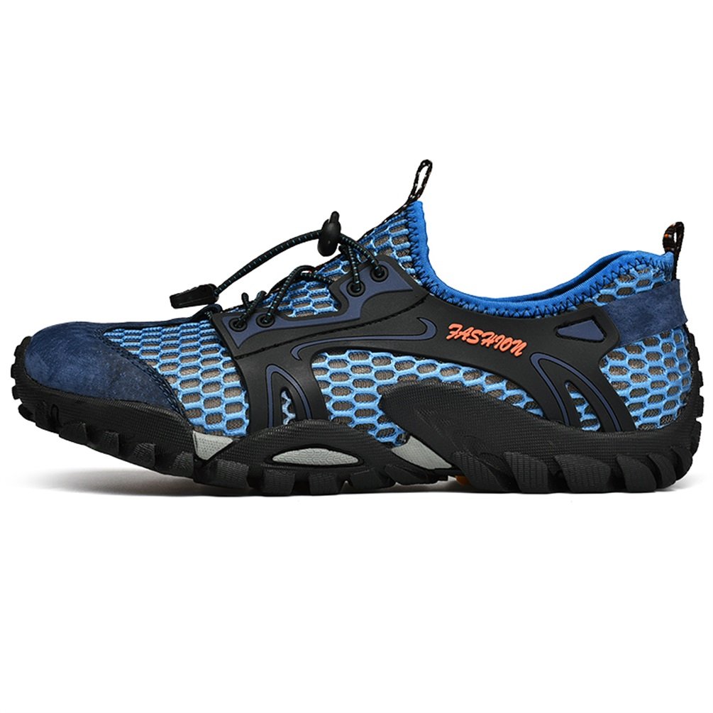FLARUT Sandalias Deportivas Trekking Hombres Verano Pescador Playa Zapatos Casuales Transpirable Zapatilla de Senderismo Deportes Montaña y Asfalto Zapatos para Correr Malla