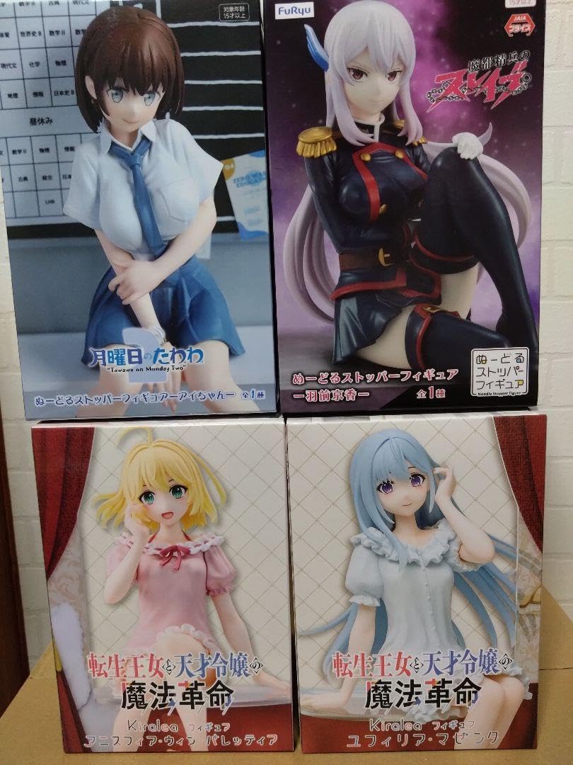 Amazon.co.jp: 美少女プライズフィギュアまとめ売り4点 : おもちゃ