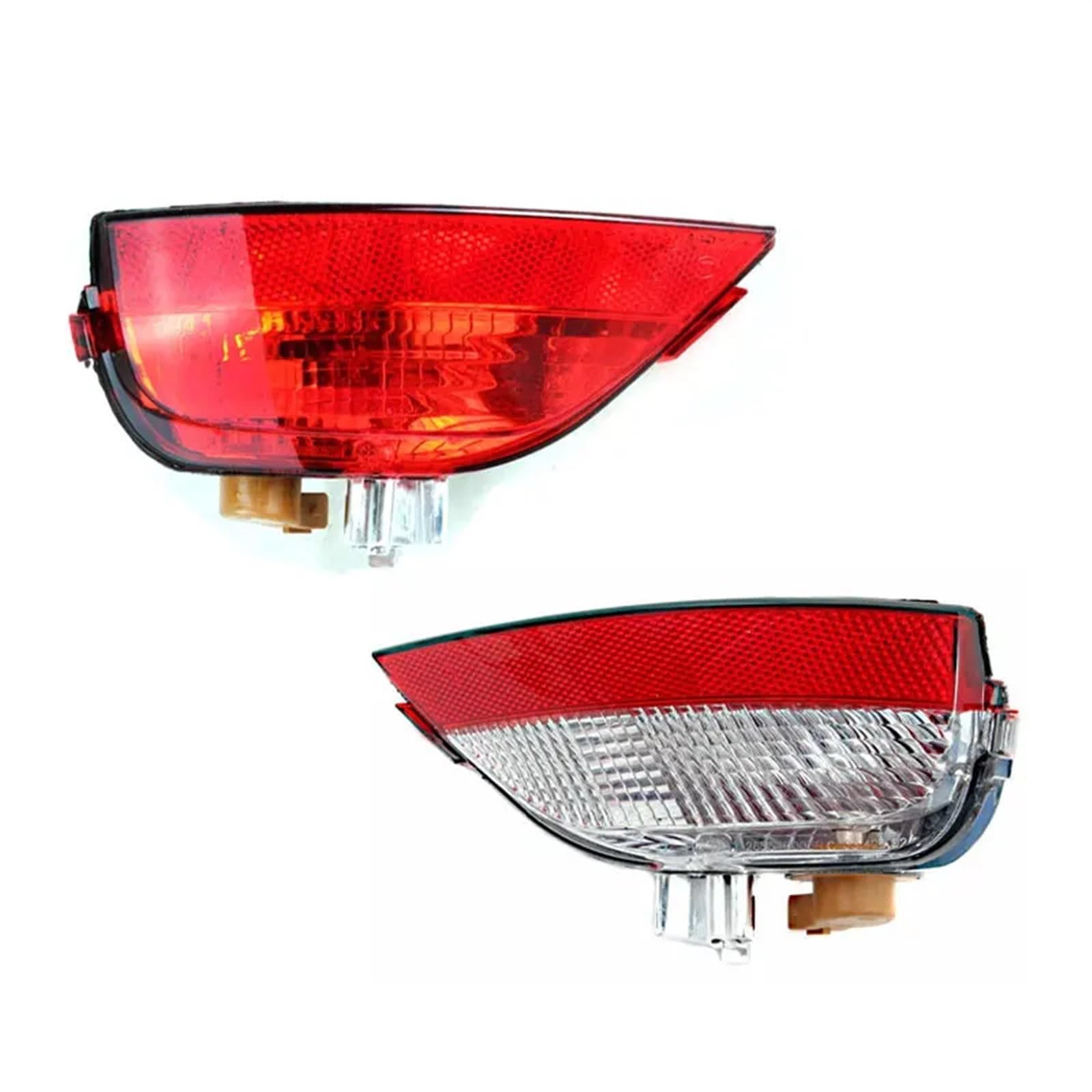 Windzerdong Car Accessories For Renaults Captur QM3 2013-2018 Car Rear Bumper Light Reflector Light Signal Lamp 265850007R 265540003R(Left and Right)