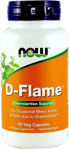 Now D-Flame, 90 cápsulas vegetales (paquete de 4)