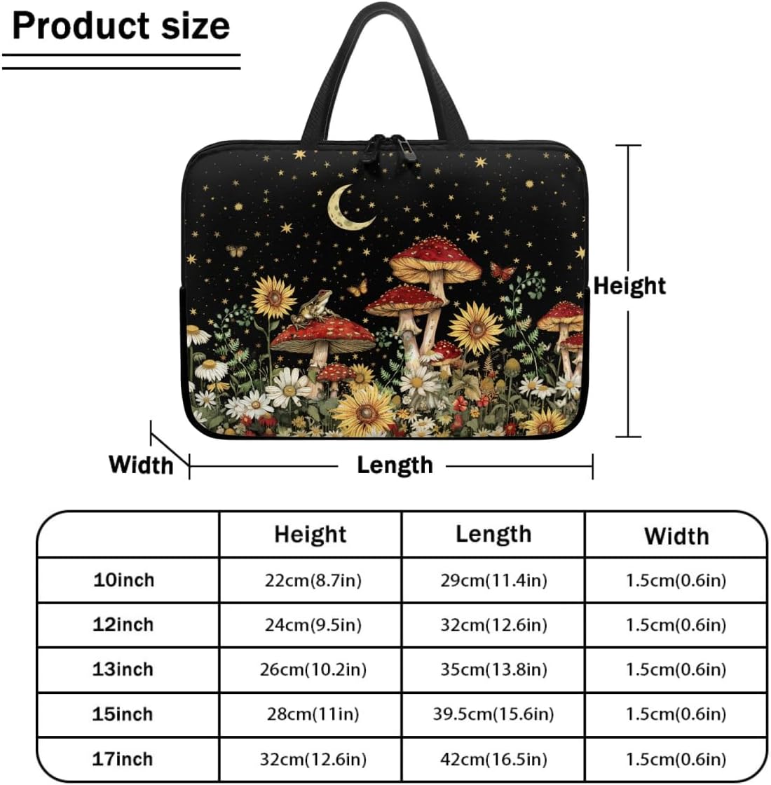 10 12 13 15 17Inch Laptop Case Computer Carrying Case Laptop Sleeve Case Laptop Traval Bag Computer Cover for Men Women