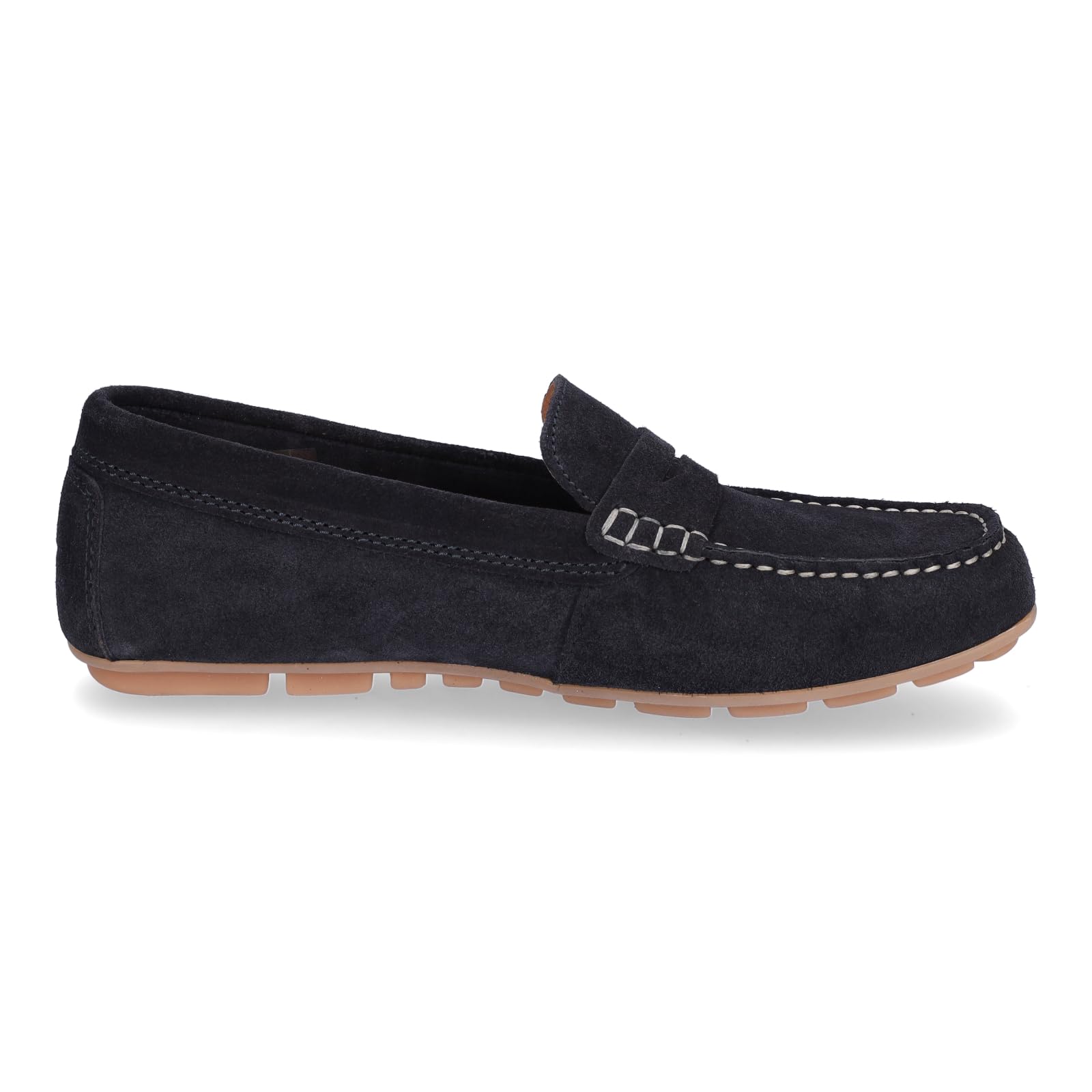 Mids Mirella Damen Mokassin aus Rauleder – Slip-on mit Lederinnensohle, Flexible Gummisohle – Made in Europe