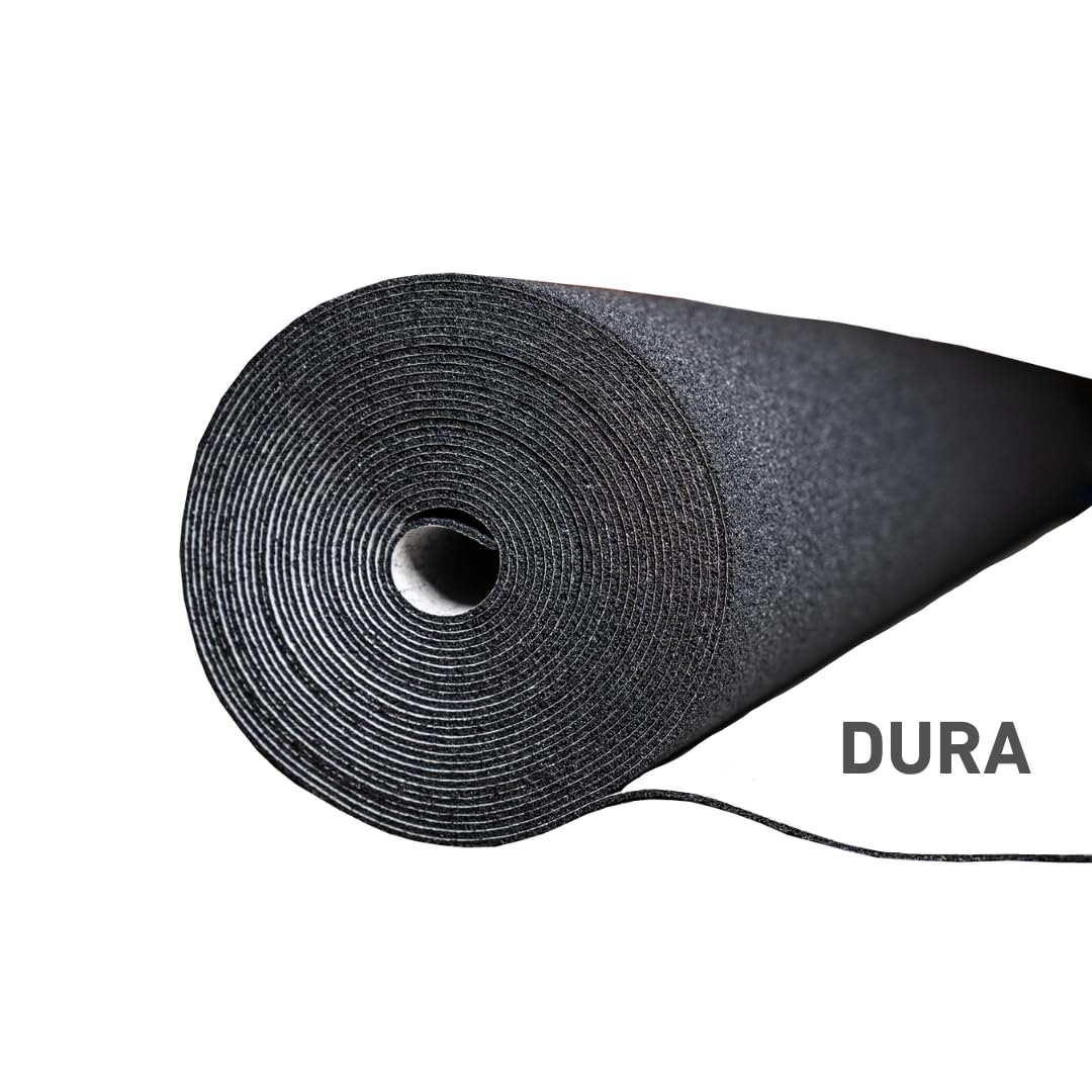 DURA-Son MB™ Premium Flooring Underlayment with Moisture Barrier for Floating Laminate and Engineered Hardwood Floors - Superior Sound Reduction, Compression Resistant - 3.5mm 1/8" 100 Sq.ft.