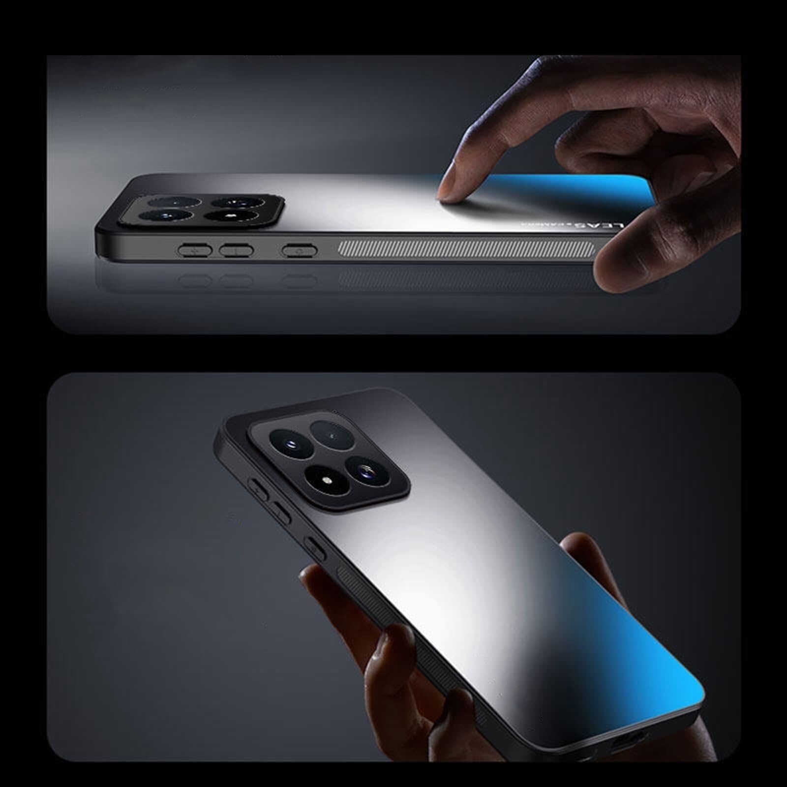 Custodia Per Xiaomi 17Max, Copertura Del Cavalletto Ad Anello Rotante | Protezione Della Lente Guscio Antiscivolo Antiscivolo Custodia(Purple)