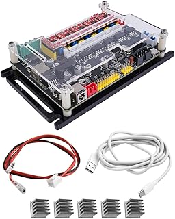 Placa de controlo GRBL para máquina de gravação CNC, controlador de eixo de 32 bits, 4 eixos, 300 W e 500 W