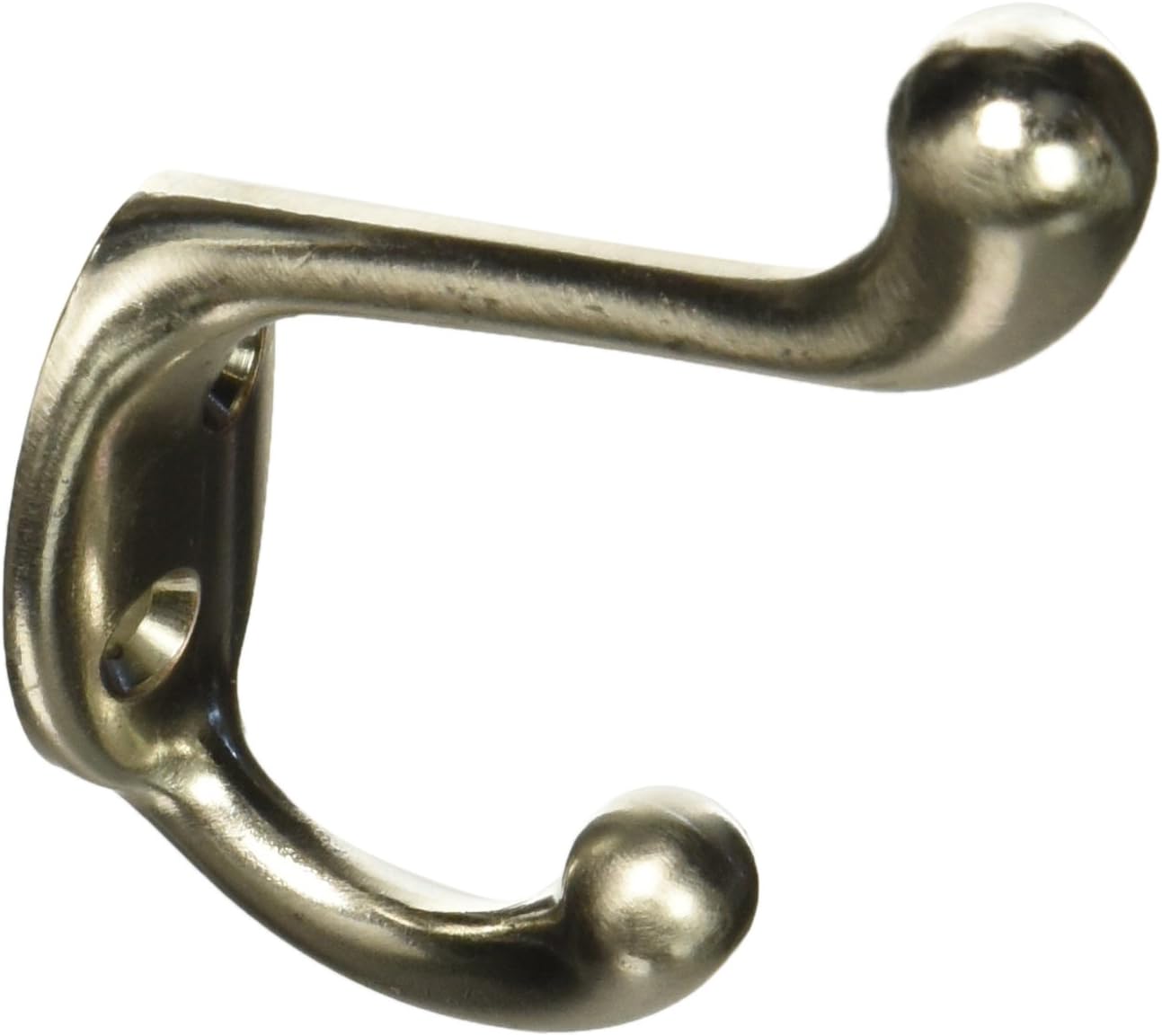 Stanley Hardware S756110 7082 Coat & Hat Hook in White , 2