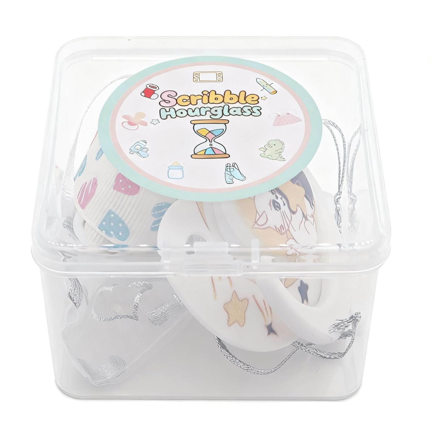 Adult Pacifier for Anxiety: Cute Paci Large Shield for Sleep - Handle Binky with Pacifier Holder Clips - Image 6