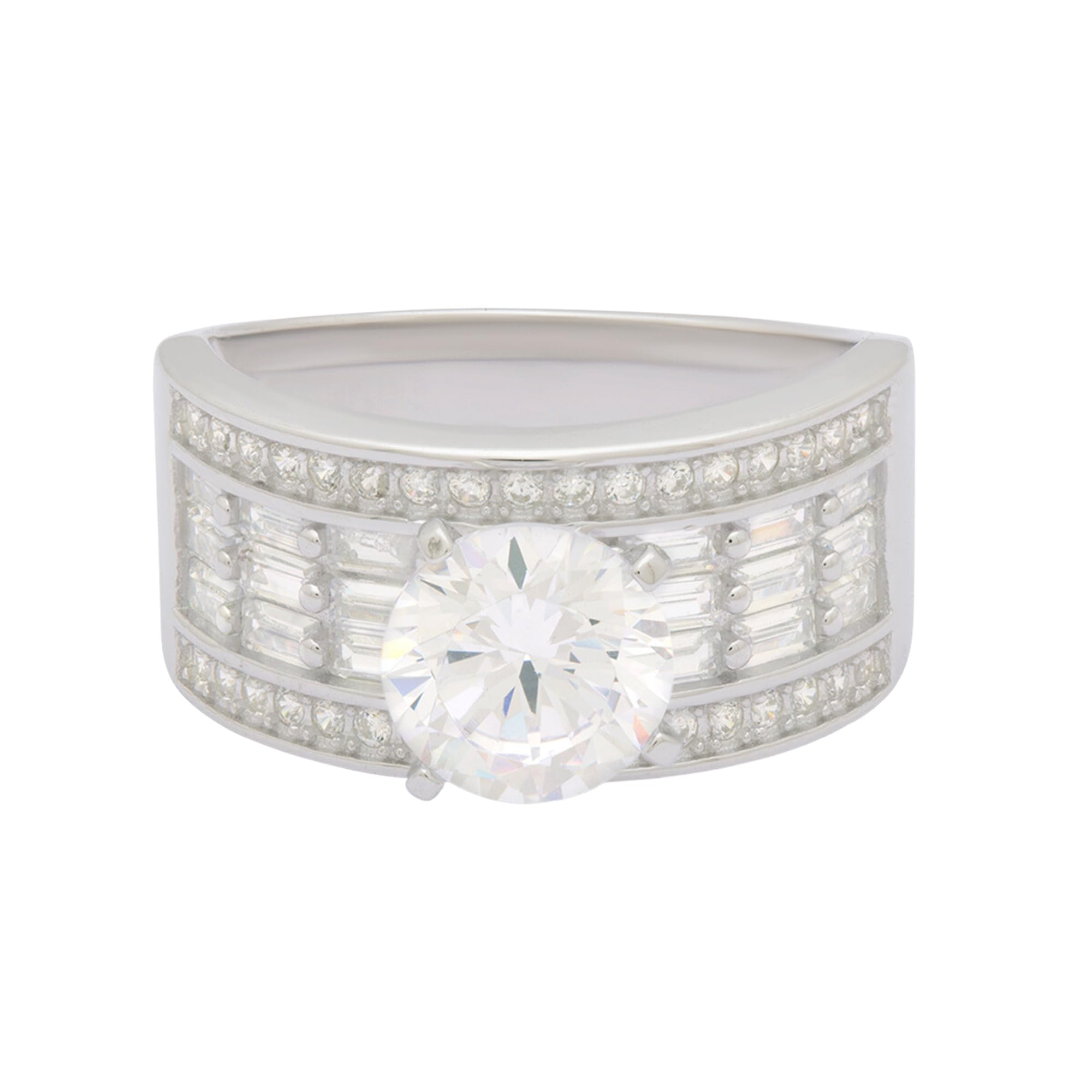 ANAYRA Pure Silver Rings For Women 5, 925 Silver Rings For Women, Birthday Gift For Women, Marriage Anniversary Gift For Wife, Pure Silver Rings