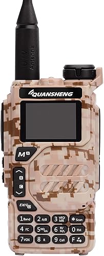 UV-K5 Walkie Talkie 5W Dual Band UHF VHF USB-C Cargador de dos vías Radio DTMF FM Scrambler NOAA Frecuencia inalámbrica Copia Jamón Radio de mano de